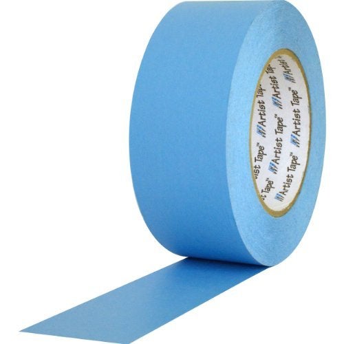 Pro Tapes ProTapes Artist Tape Flatback Printable Paper Board or Console Tape, 60 yds Length x 1"" Width, Blue (Pack of 1) - Image 3